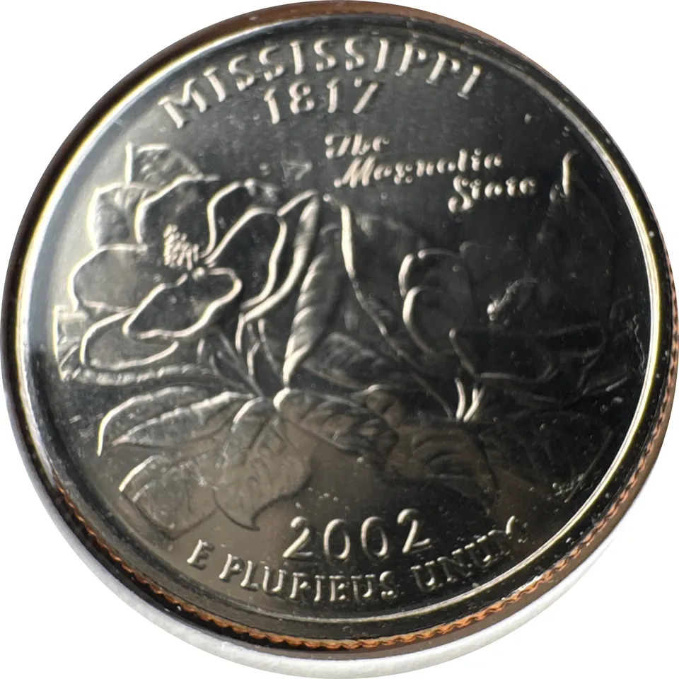 2002-P Washington Quarter Ungraded — back