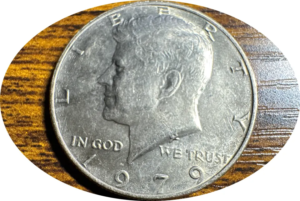 1979-P Kennedy Half Dollar Ungraded — front