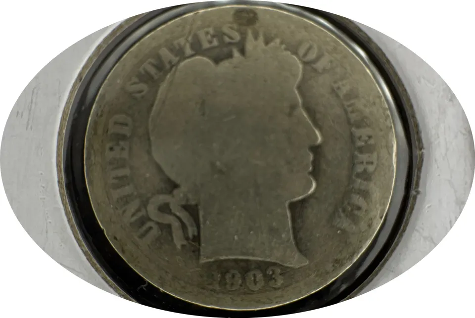 1903-P Barber Dime Ungraded — front