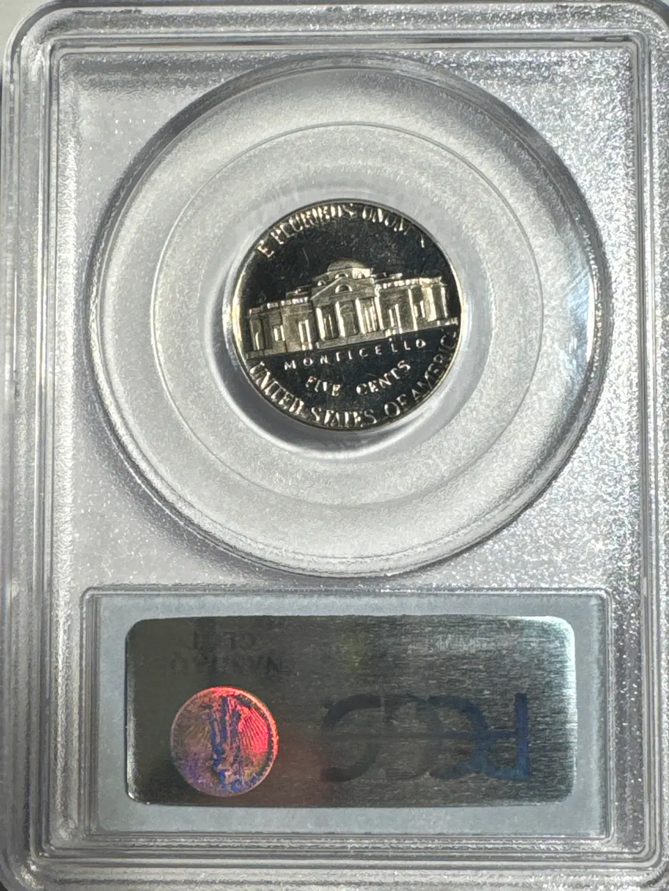 1975-S Jefferson Nickel PR69 — back