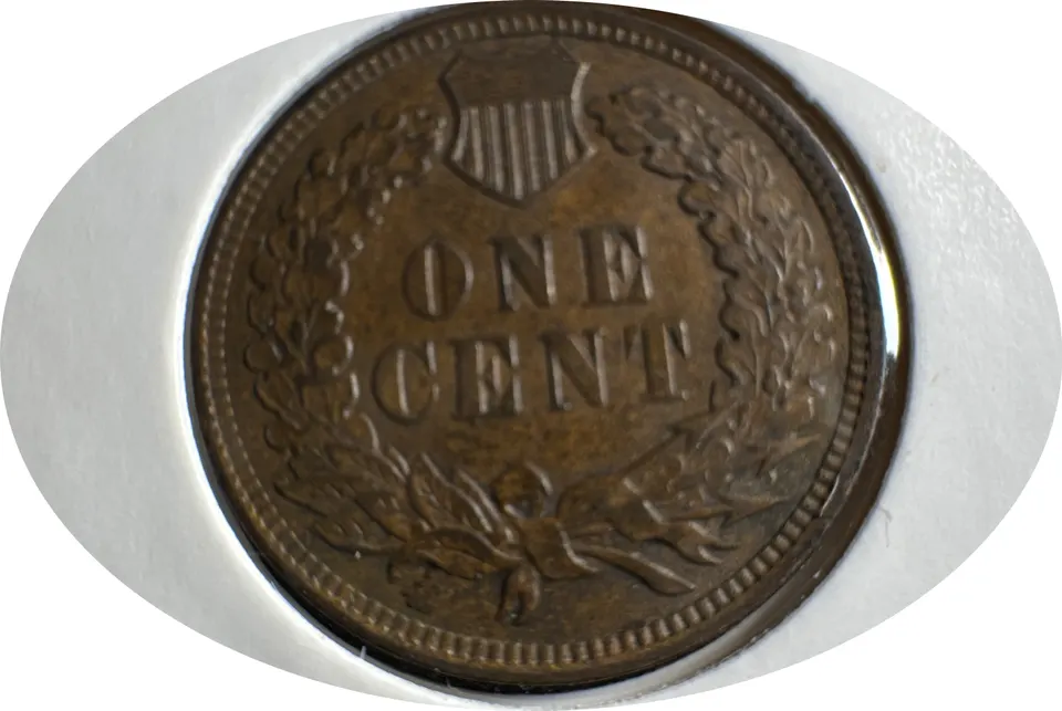1907-P Indian Head Cent Ungraded — back