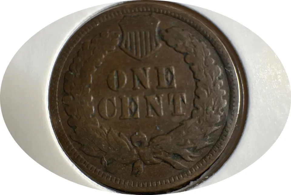 1904-P Indian Head Cent Ungraded — back
