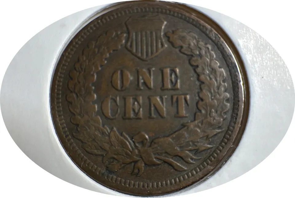 1907-P Indian Head Cent Ungraded — back