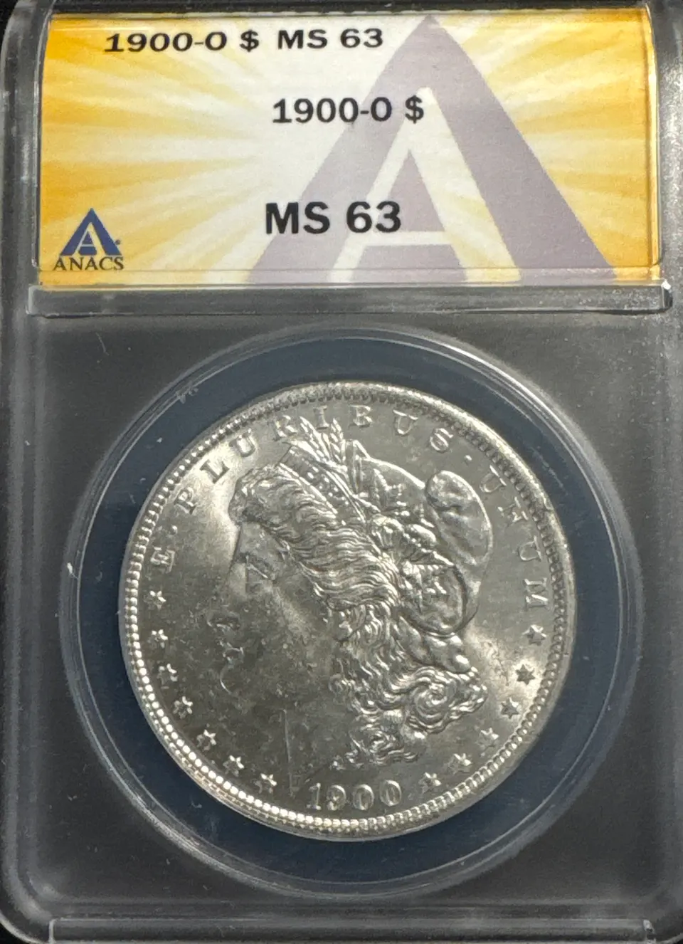 1900-O Morgan Dollar MS63 — front