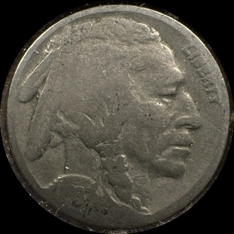 1937-P Buffalo Nickel Ungraded — front