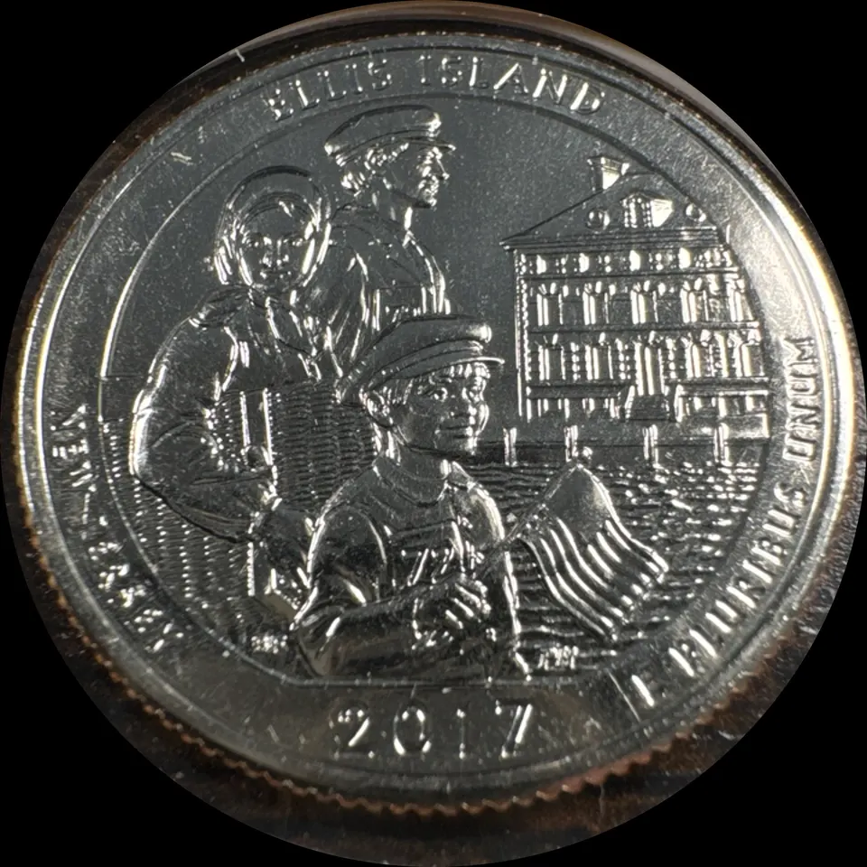 2017-D Washington Quarter Ungraded — back
