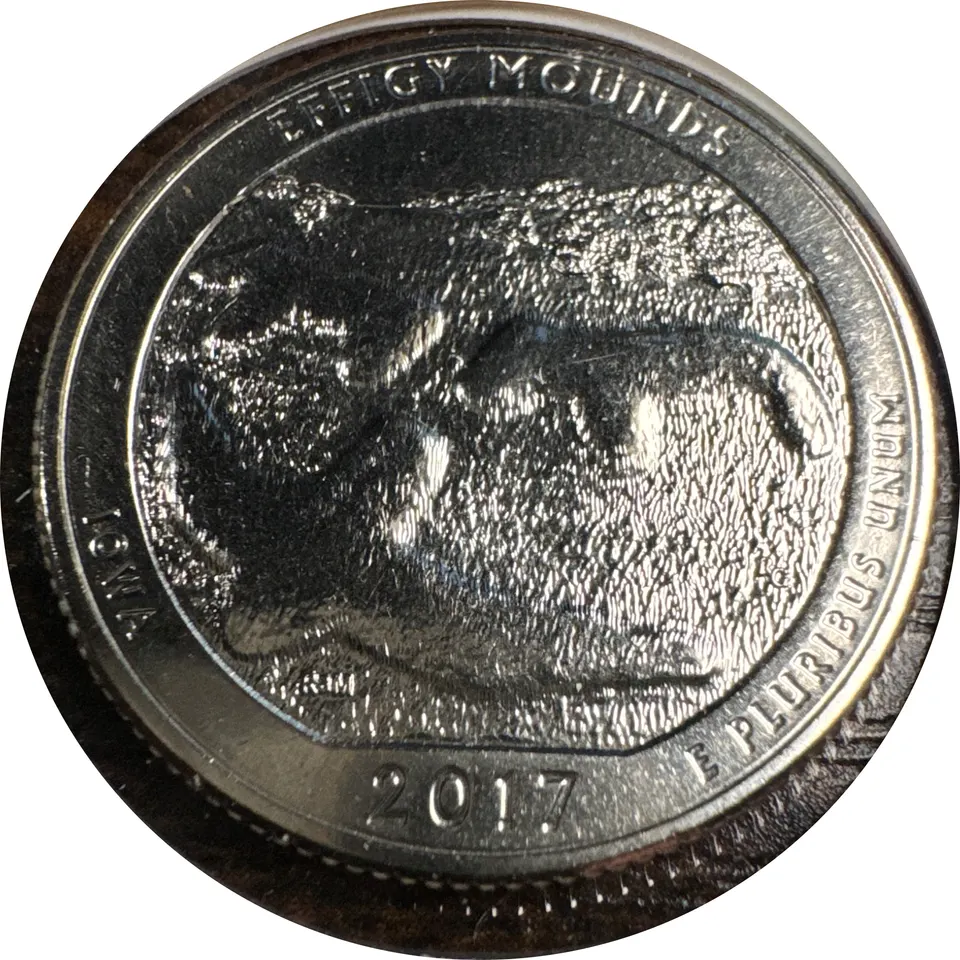 2017-D Washington Quarter Ungraded — back