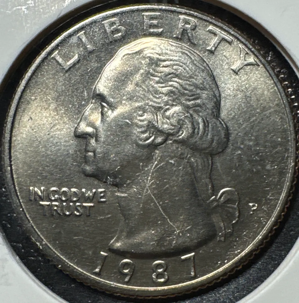 1987-P Washington Quarter Ungraded — front