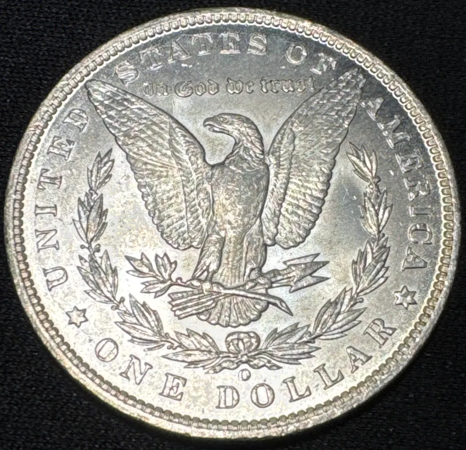 1887-O Morgan Dollar Ungraded — back
