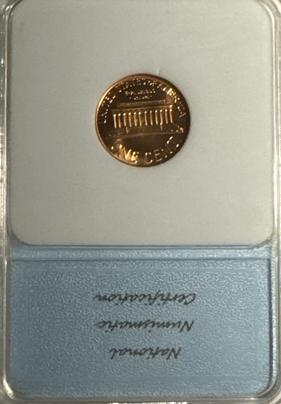 1964-P Lincoln Cent Ungraded — back