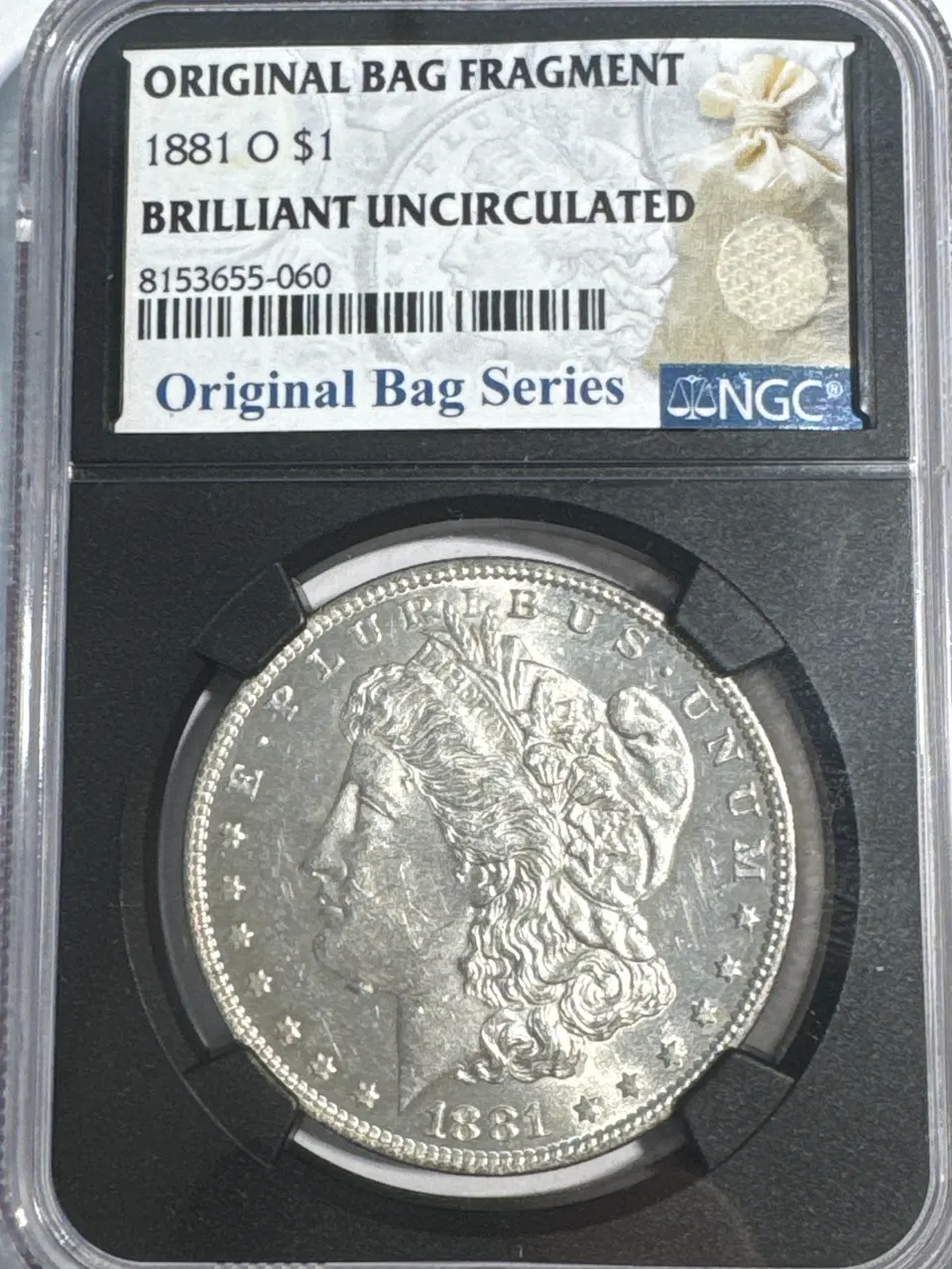 1881-O Morgan Dollar BU — front