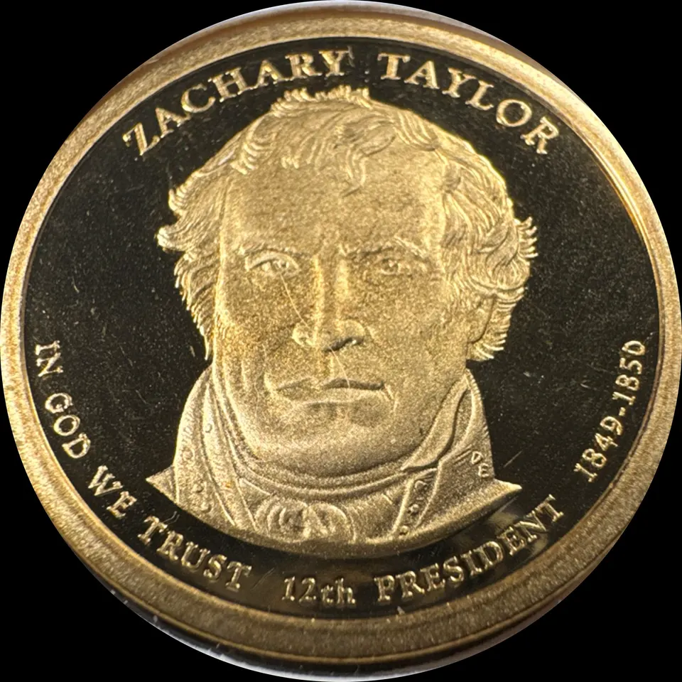 2009-S Presidential Dollar Ungraded — front