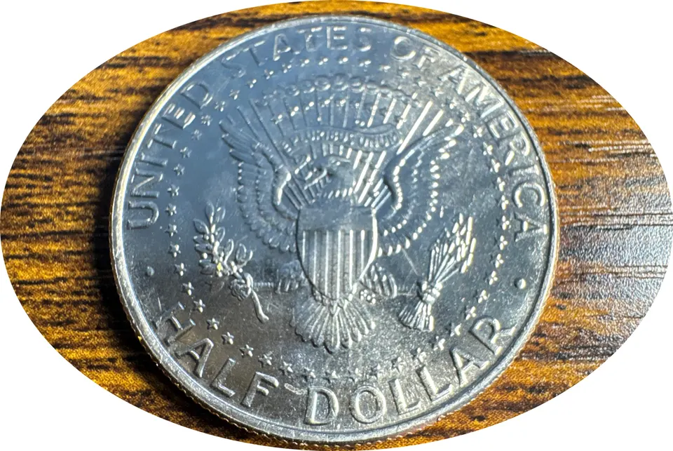 2008-P Kennedy Half Dollar Ungraded — back