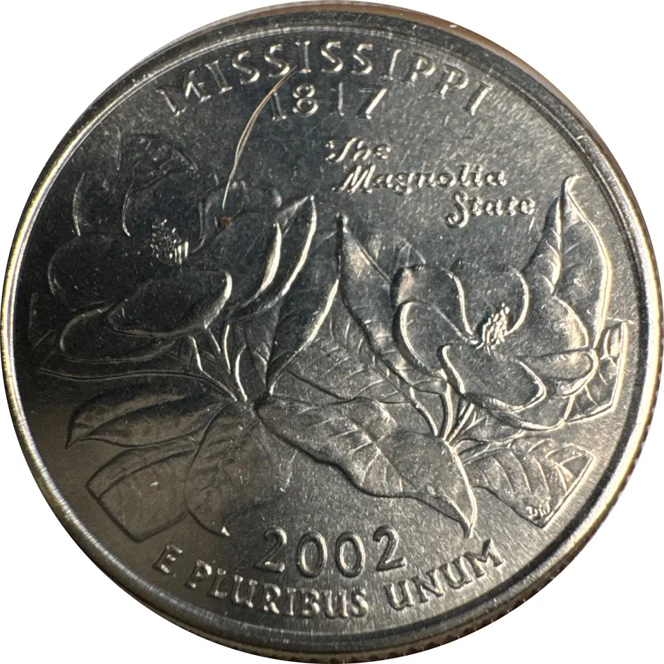 2002-D Washington Quarter Ungraded — back