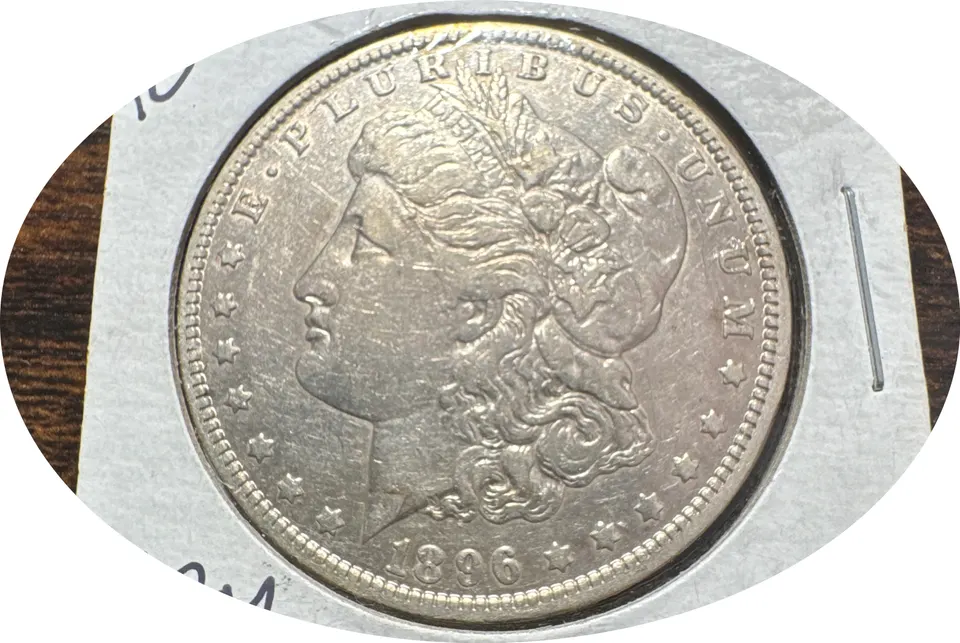 1896-O Morgan Dollar Ungraded — front