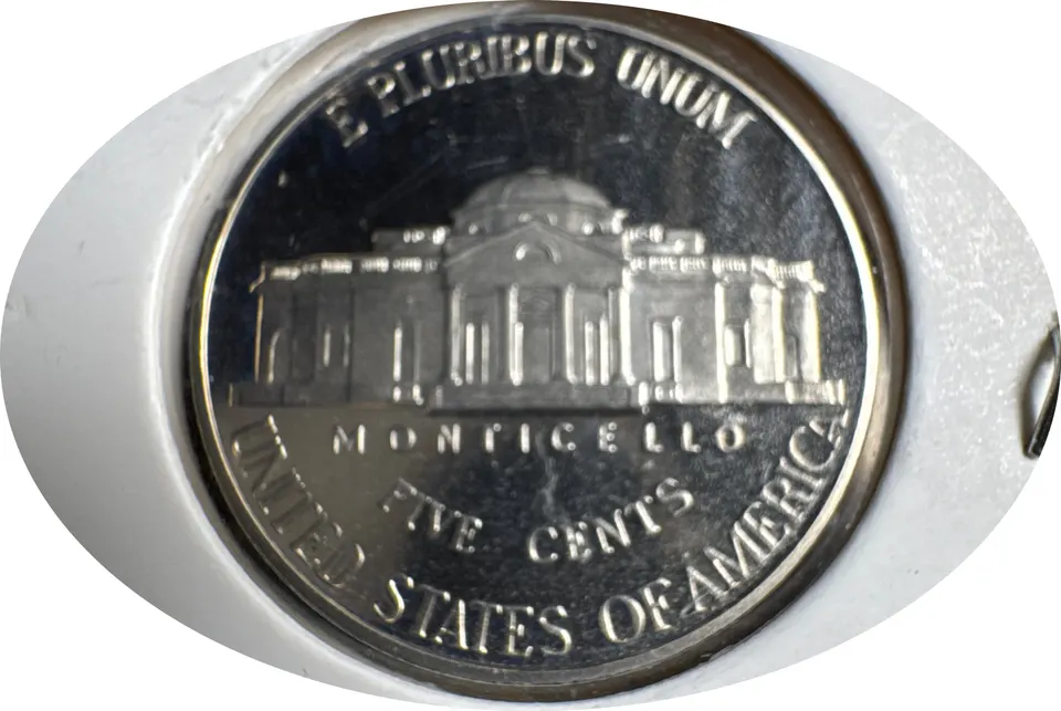 1999-S Jefferson Nickel Ungraded — back
