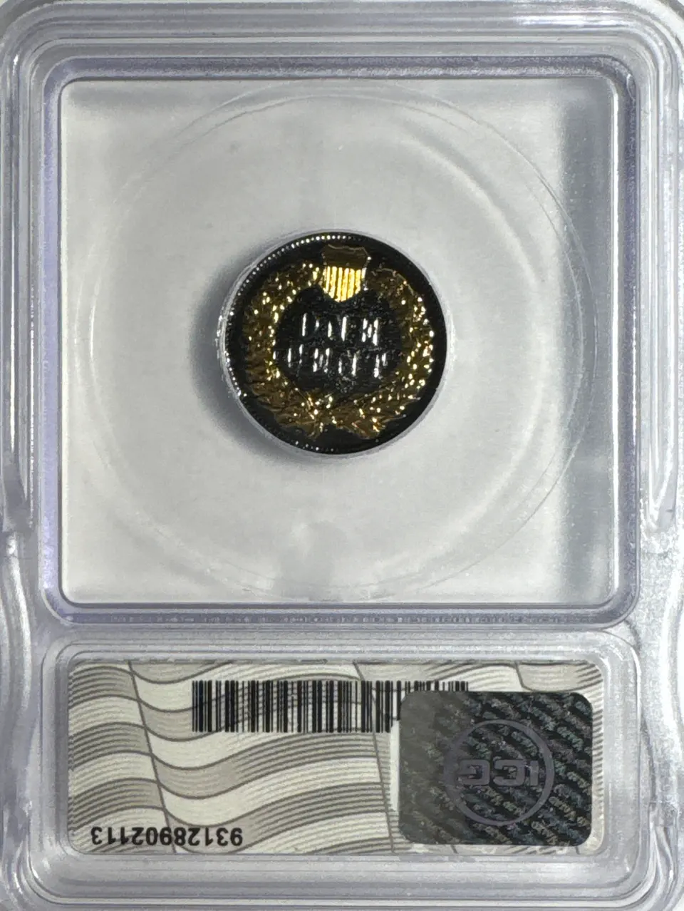 1901-P Indian Head Cent Genuine — back