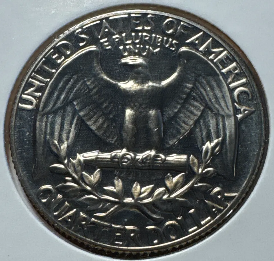 1972-S Washington Quarter Ungraded — back