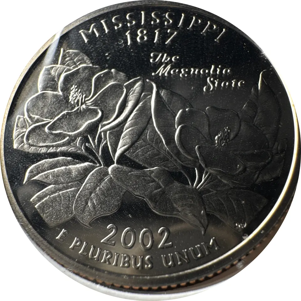 2002-S Washington Quarter Ungraded — back