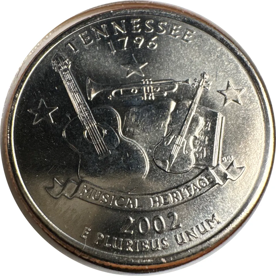 2002-P Washington Quarter Ungraded — back