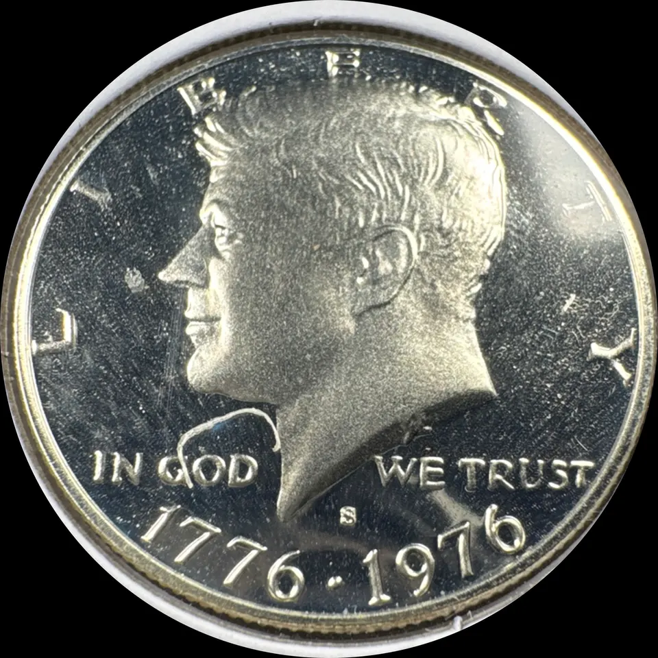 1976-S Kennedy Half Dollar Ungraded — front