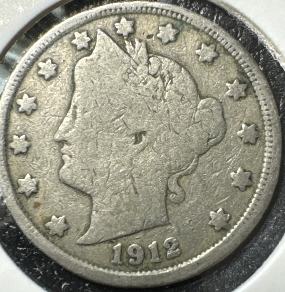 1912-P Liberty V Nickel Ungraded — front