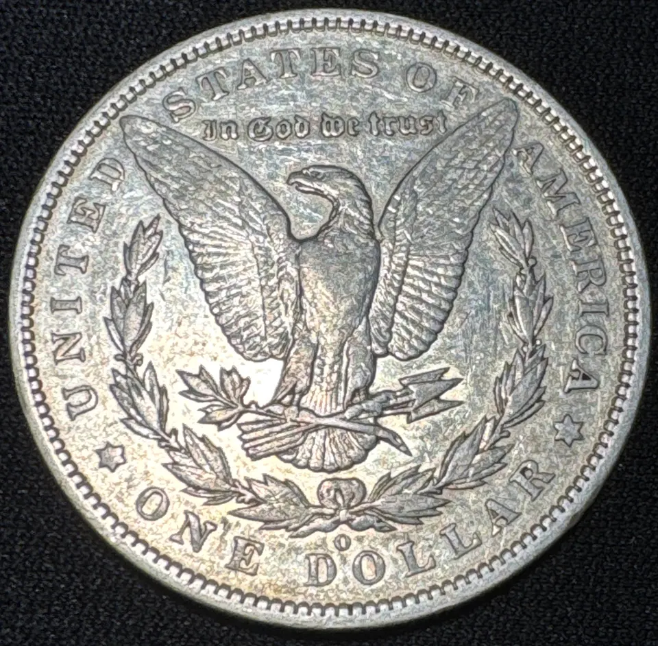 1894-O Morgan Dollar Ungraded — back