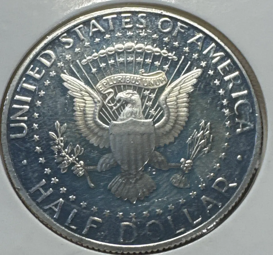 2002-S Kennedy Half Dollar Ungraded — back