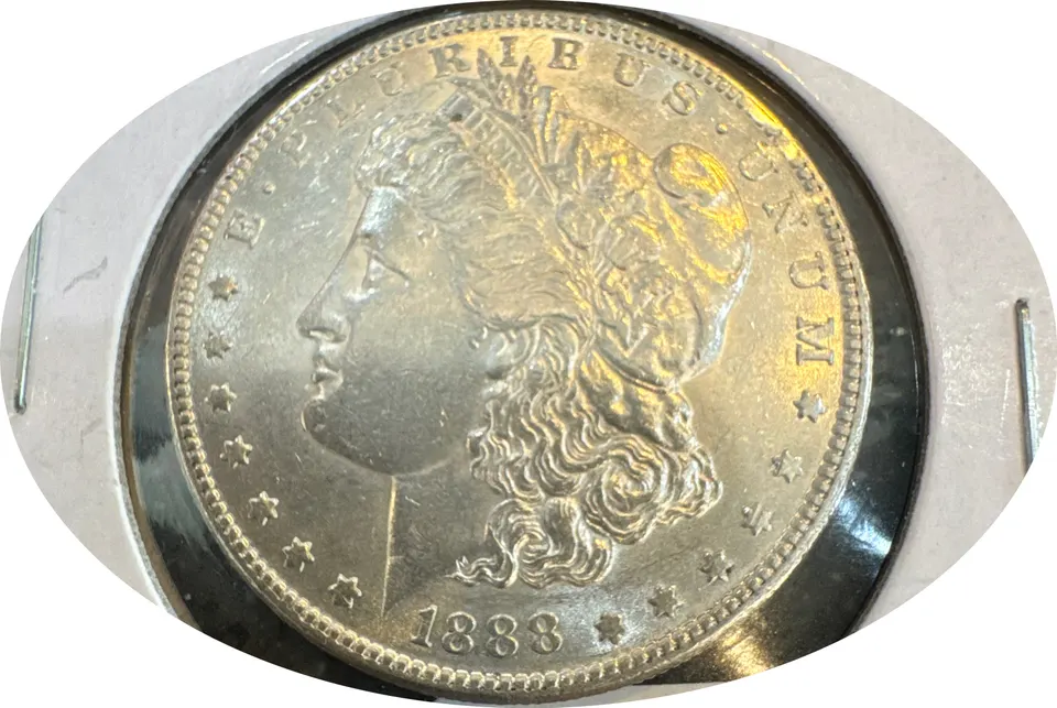 1888-S Morgan Dollar Ungraded — front