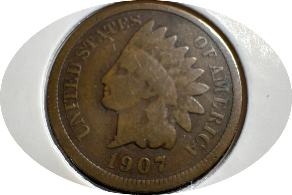 1907-P Indian Head Cent Ungraded — front