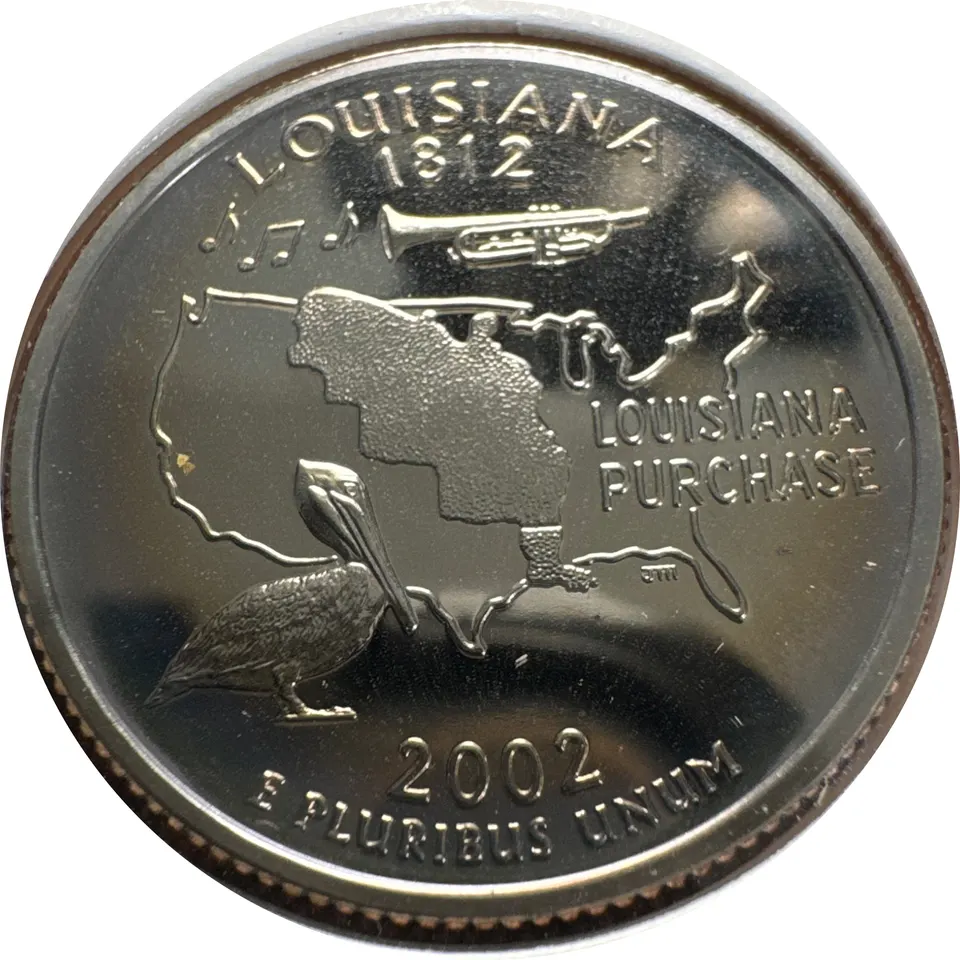 2002-S Washington Quarter Ungraded — back