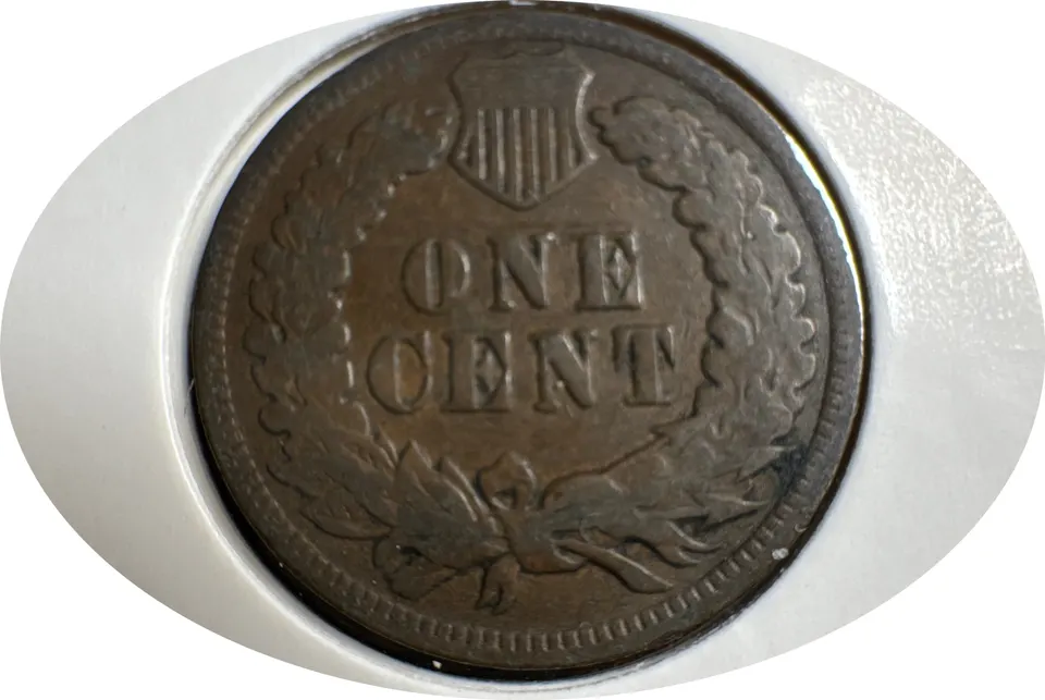 1904-P Indian Head Cent Ungraded — back