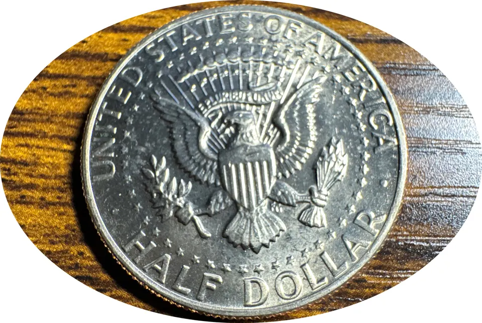 1979-D Kennedy Half Dollar Ungraded — back