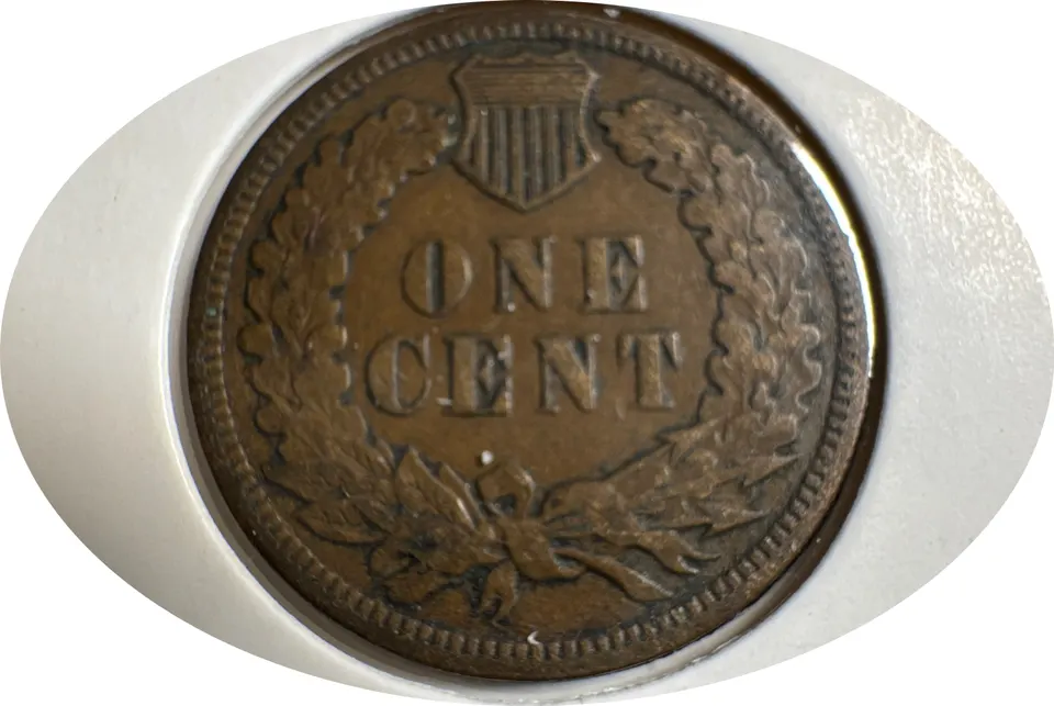1907-P Indian Head Cent Ungraded — back