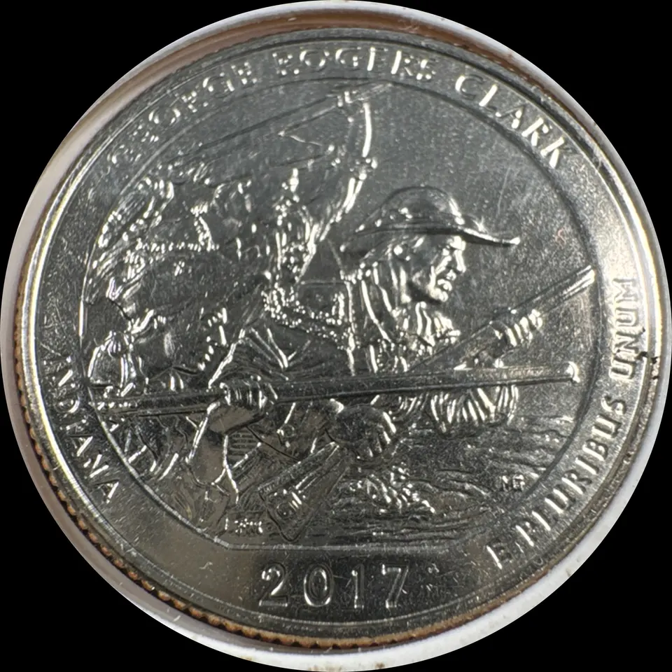 2017-D Washington Quarter Ungraded — back