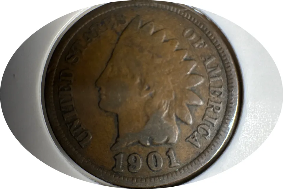 1901-P Indian Head Cent Ungraded — front