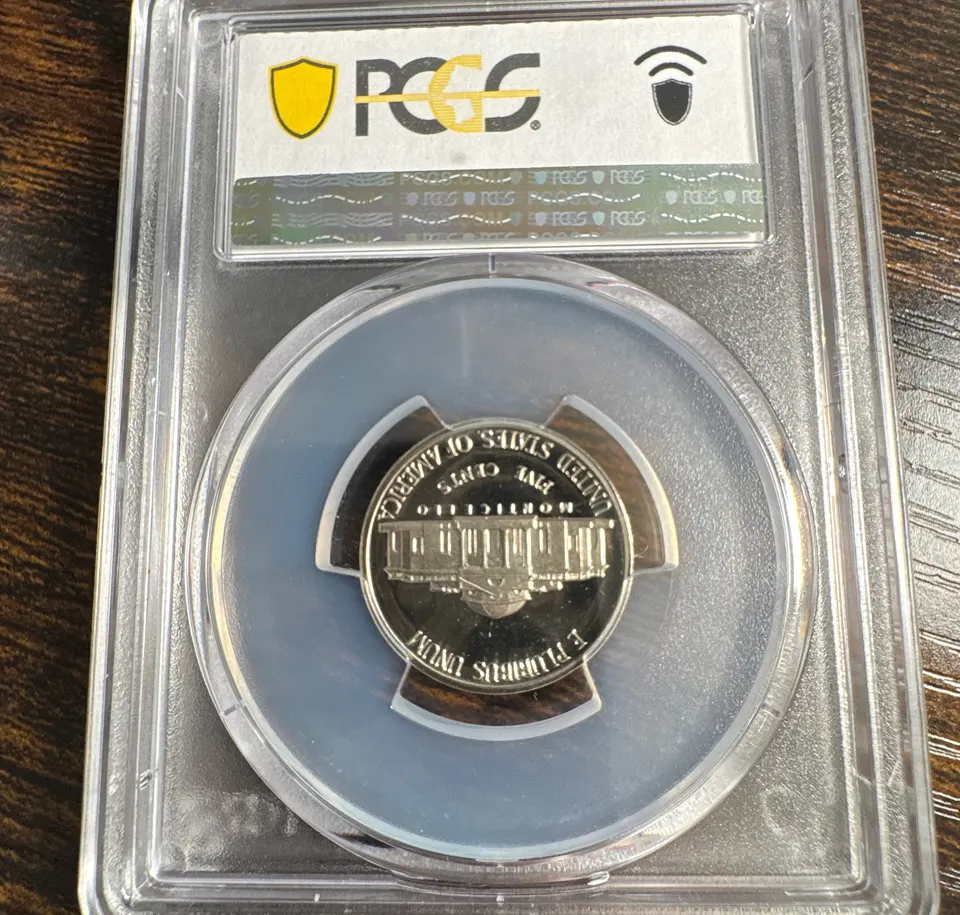 1985-S Jefferson Nickel PR69 — back