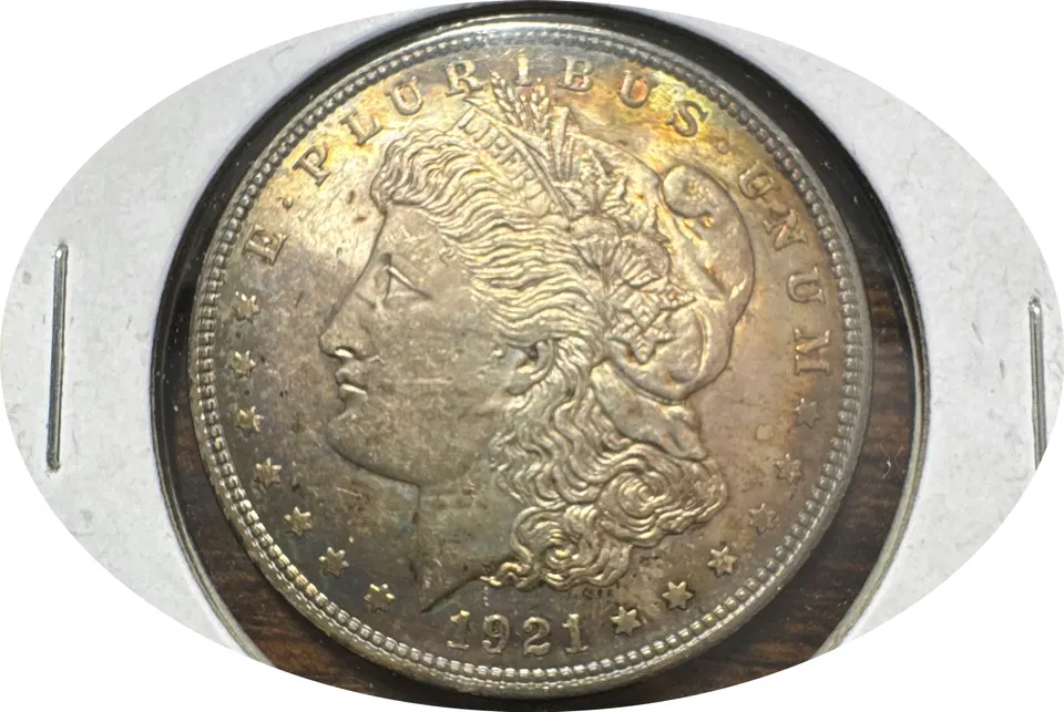 1921-P Morgan Dollar Ungraded — front