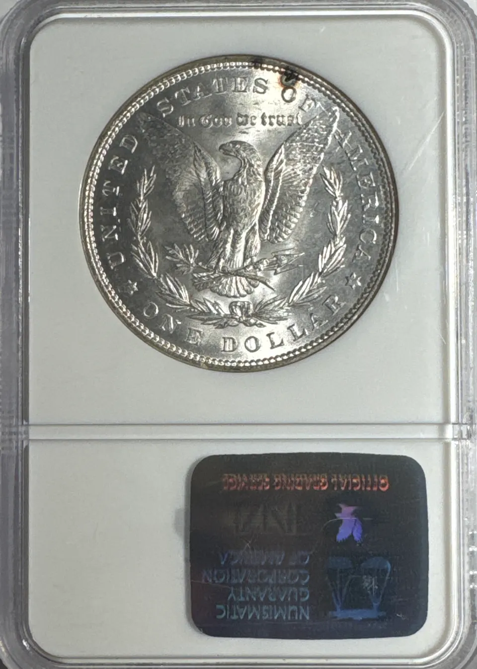 1885-P Morgan Dollar MS63 — back