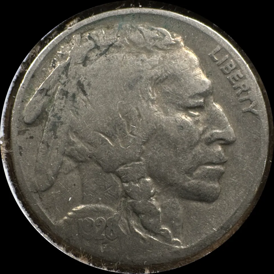 1928-P Buffalo Nickel Ungraded — front
