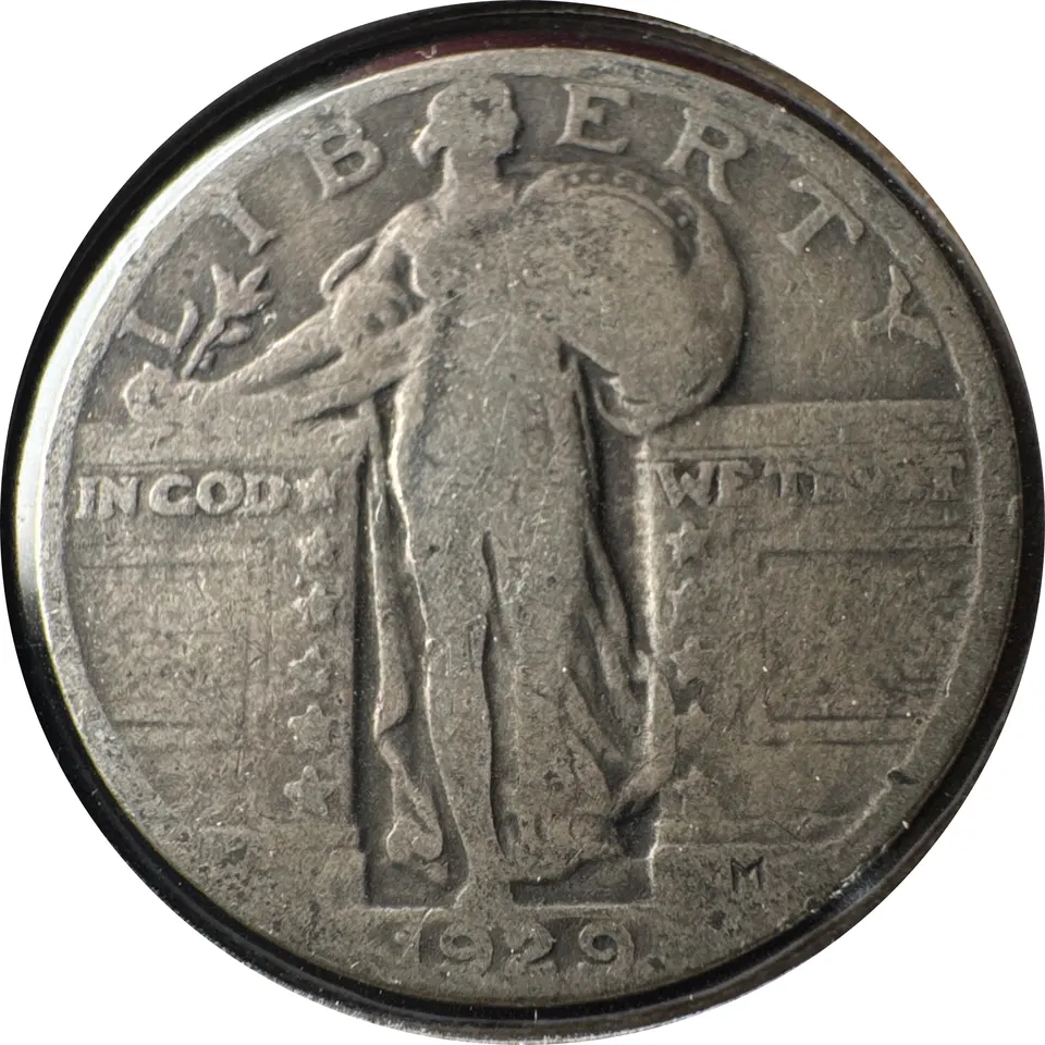 1929-P Standing Liberty Quarter Ungraded — front
