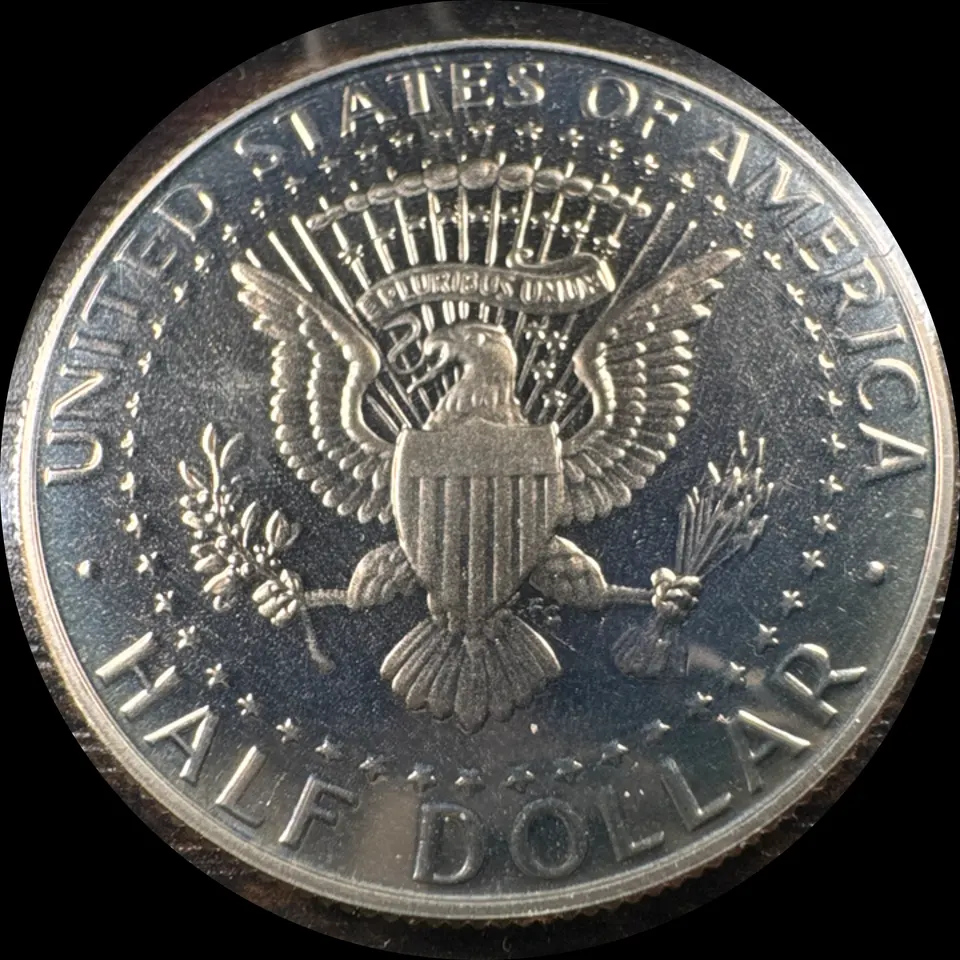 2001-S Kennedy Half Dollar Ungraded — back