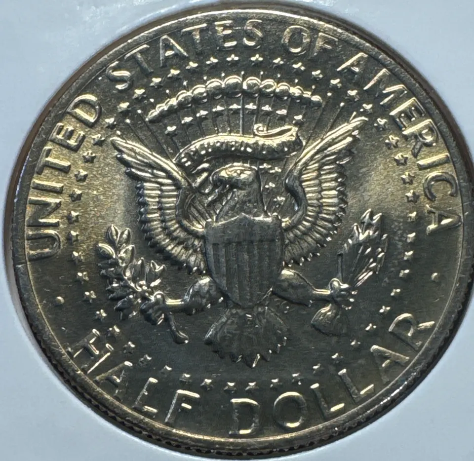 1974-D Kennedy Half Dollar Ungraded — back