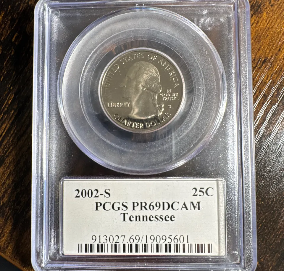 2002-S Washington Quarter PR69 — front