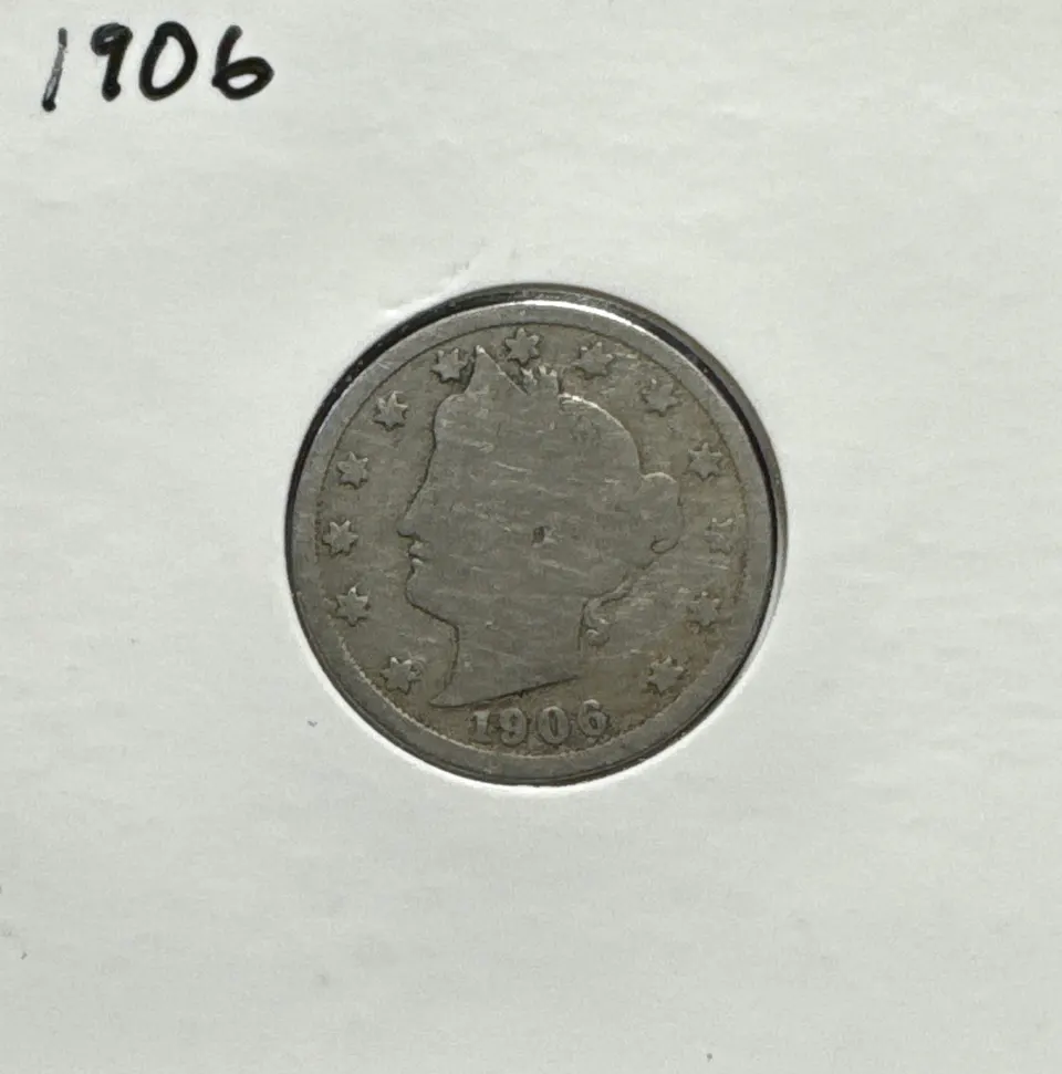 1906-P Liberty V Nickel Ungraded — front