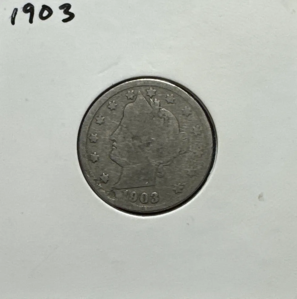1903-P Liberty V Nickel Ungraded — front
