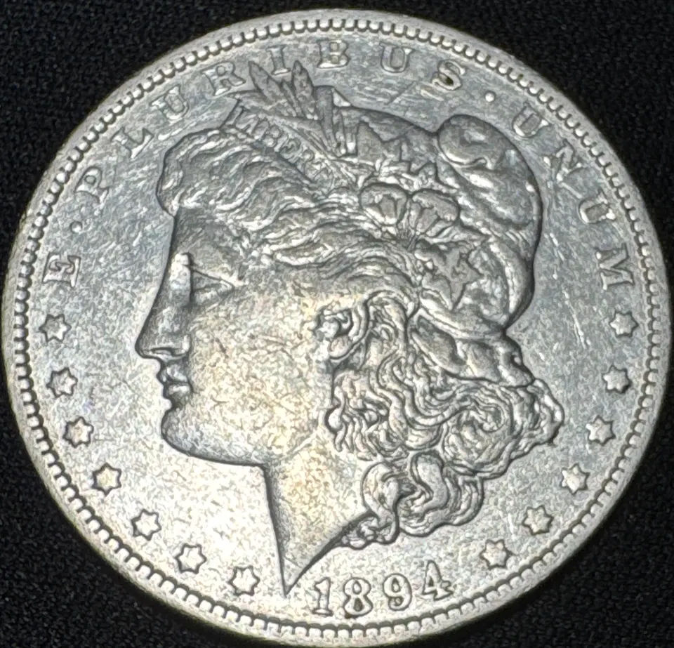 1894-O Morgan Dollar Ungraded — front