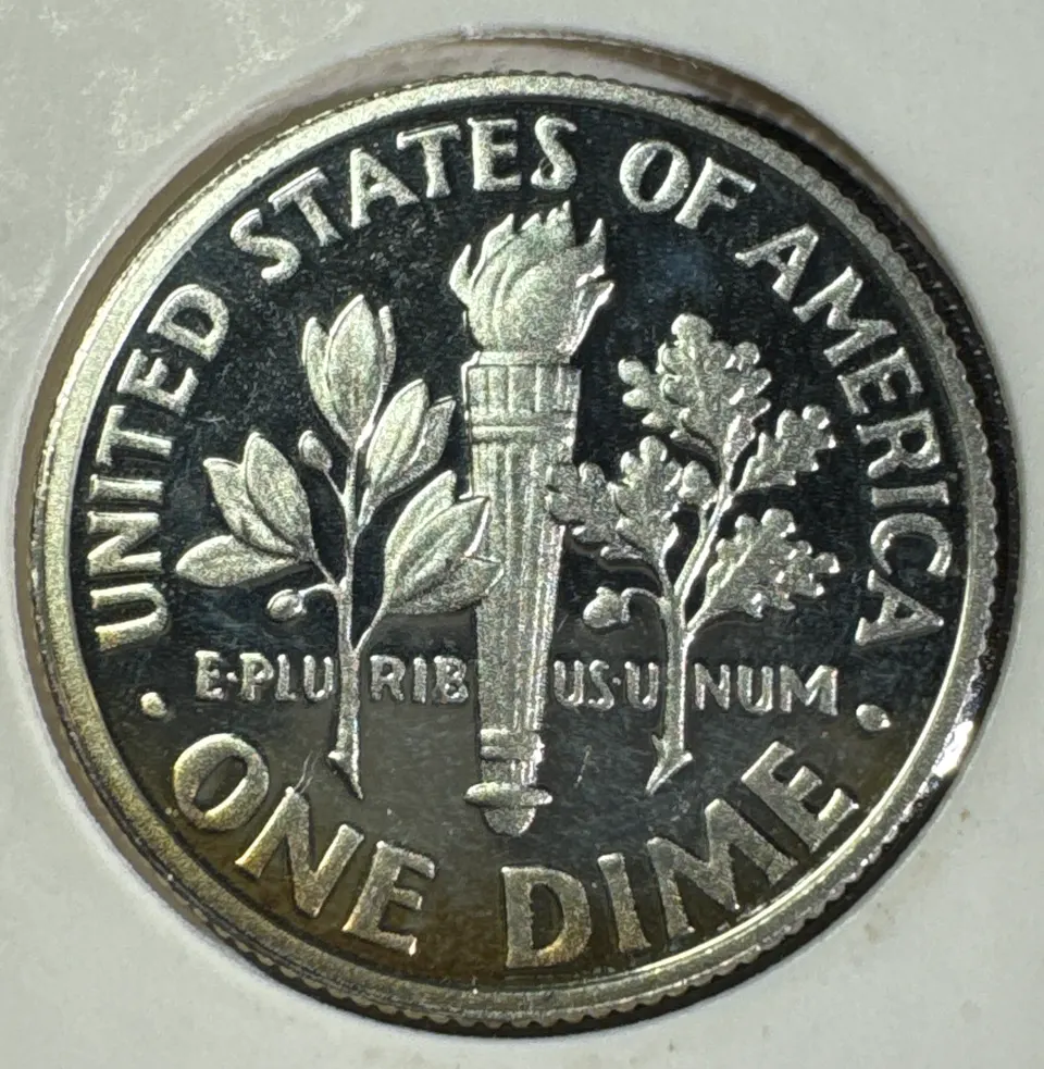2014-S Roosevelt Dime Ungraded — back