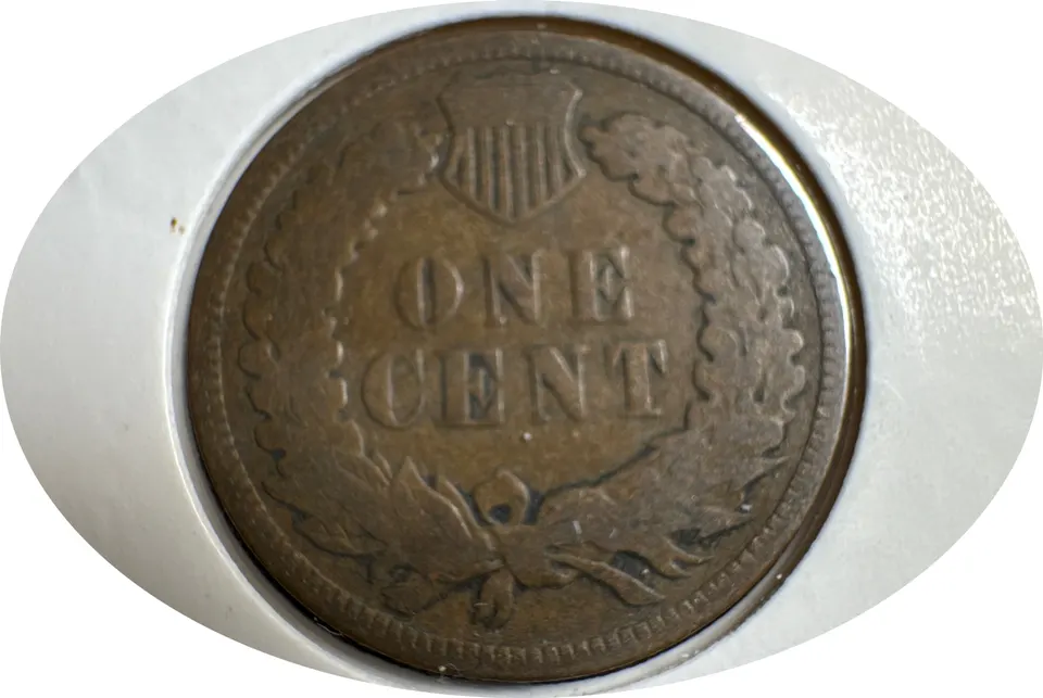 1907-P Indian Head Cent Ungraded — back