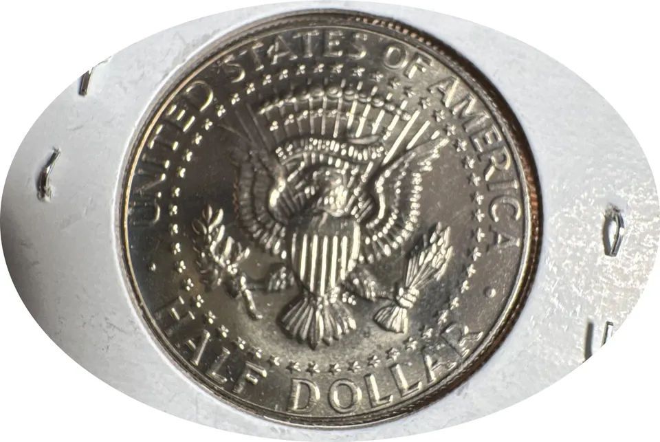 1985-D Kennedy Half Dollar Ungraded — back